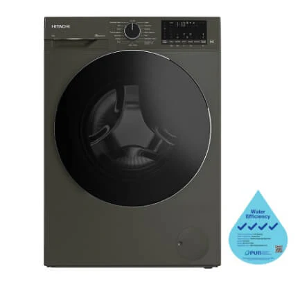 Hitachi BD-90YFVEM Front Loading - Washer Steam & Hygiene Easy Iron Inverter + Hitachi TD-80XFVEM Tumble Dryer - Image 3