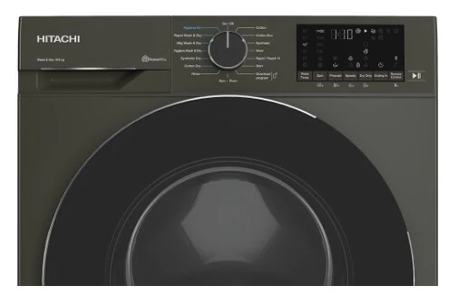 Hitachi BD-D100YFVEM Front Loading - Washer Dryer Steam & Hygiene Inverter - Image 4