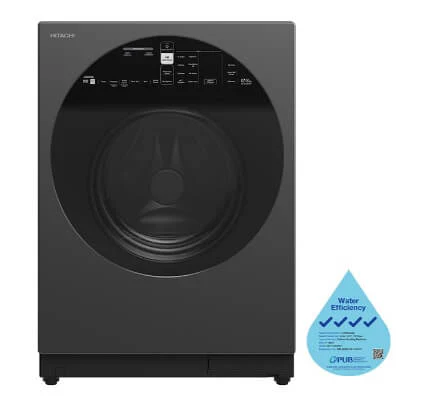 Hitachi BD-D120XGV Front Load Washer Dryer 12/8KG - Image 2
