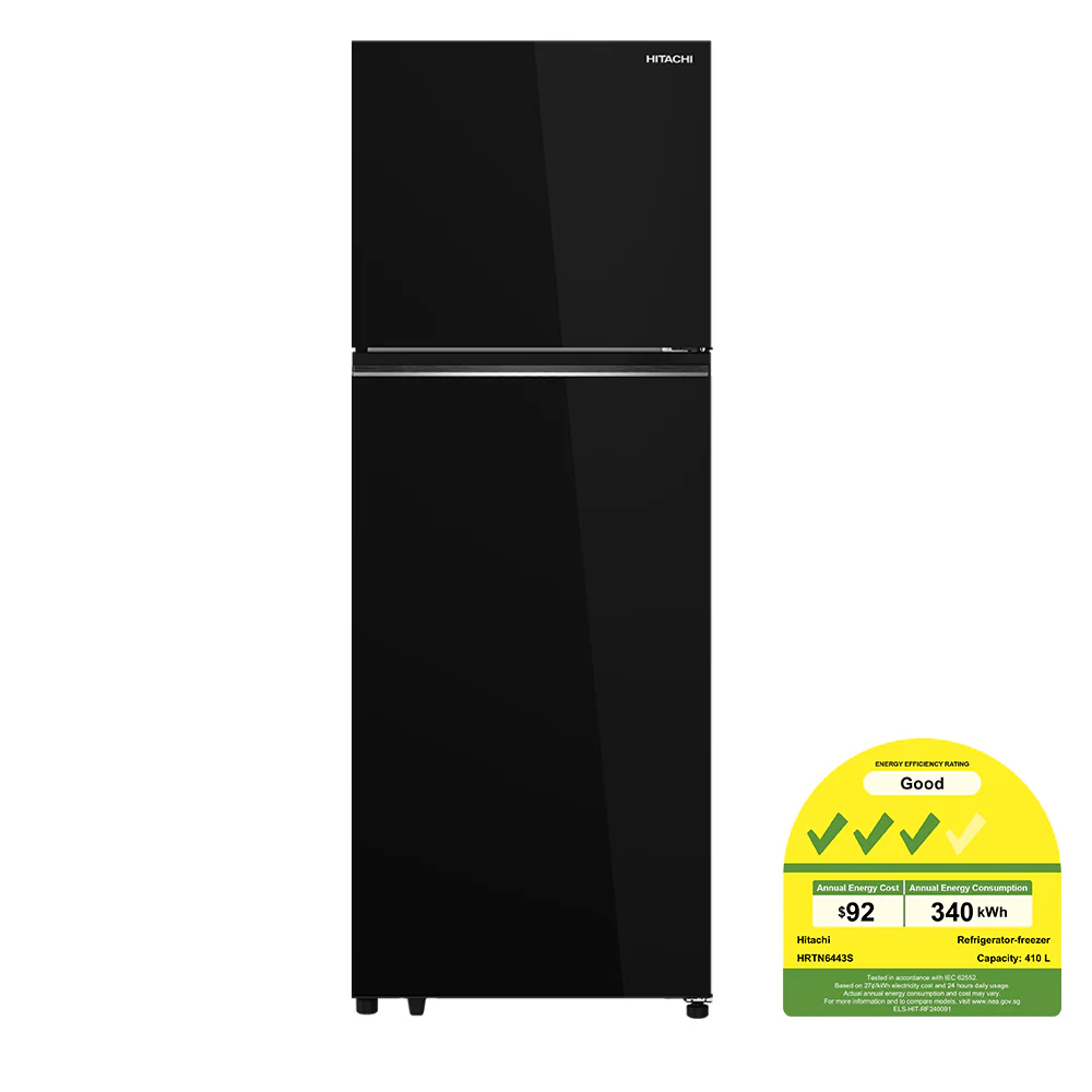 Hitachi HRTN6443SGBKSG Freezer 2 Door Top Freezer - Image 2
