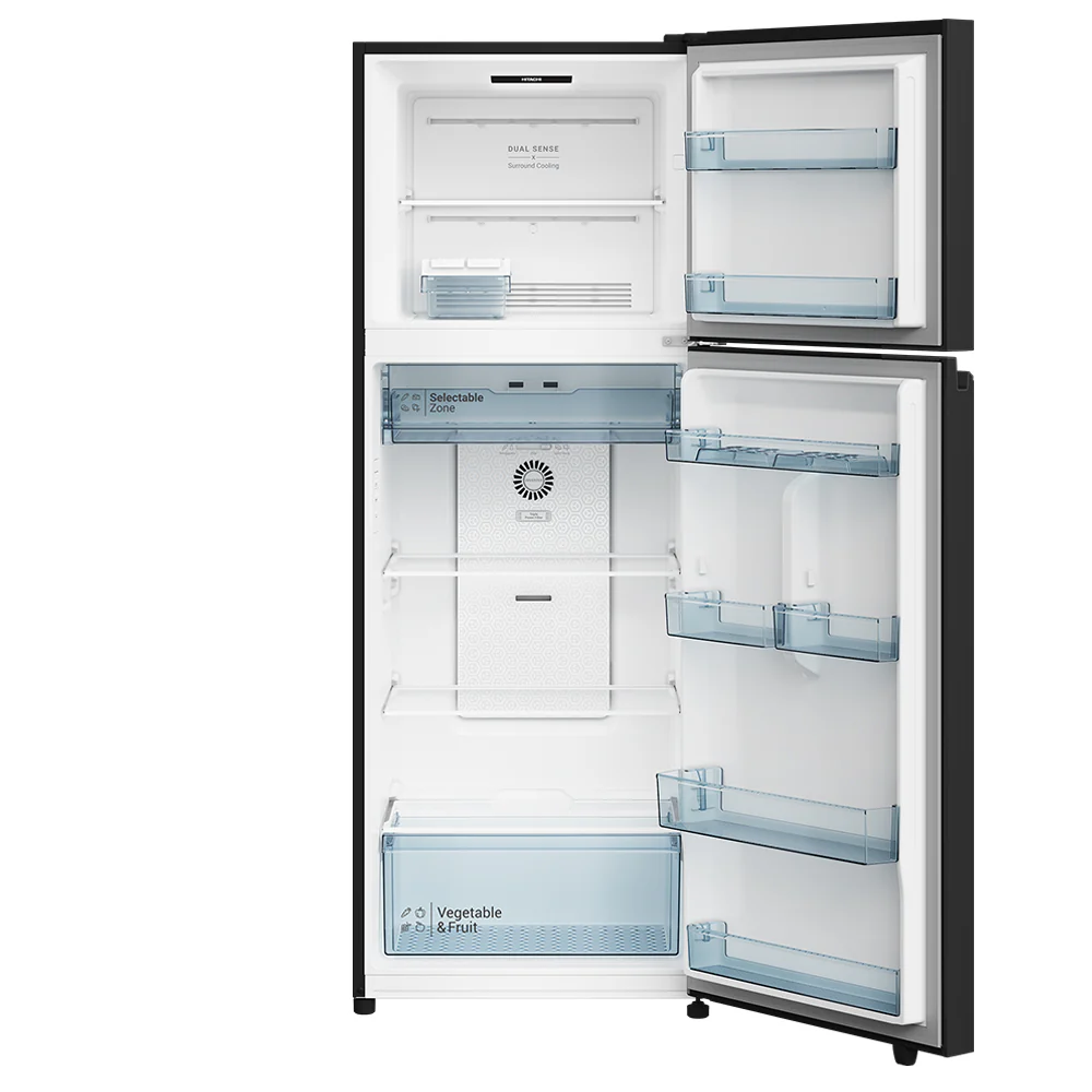 Hitachi HRTN6443SGBKSG Freezer 2 Door Top Freezer - Image 4