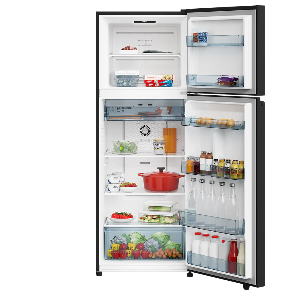 Hitachi HRTN6443SGBKSG Freezer 2 Door Top Freezer - Image 5