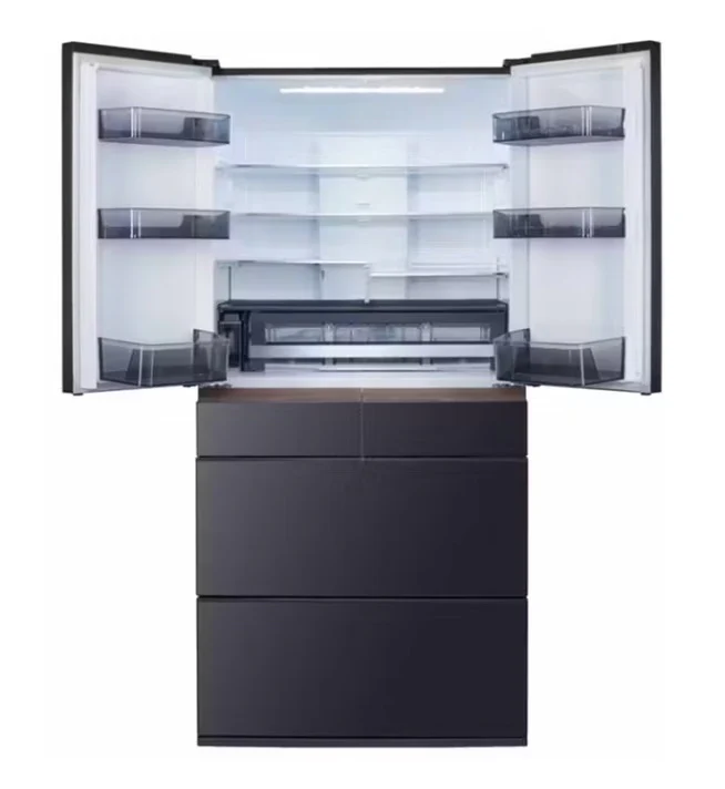 Hitachi R-GWC670TS-XM 525L 6 Door Fridge - Mirror Mauve Gray - Image 4