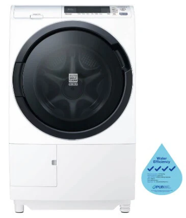 Hitachi R-HW620RS-XK/XW/X 416l Multi-door Fridge+Hitachi BD-SG100CJ 10kg Front Load Washer Dryer - Image 4