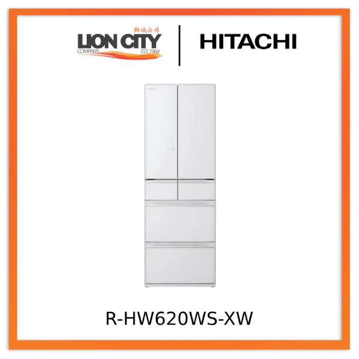 Hitachi R-HW620WS-XK/XW/X 617L Multi-Door Fridge - Image 3
