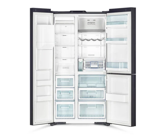 Hitachi R-M700VAG9MSX 569L Side-by-side 3-door Fridge (3 Ticks) - Image 4