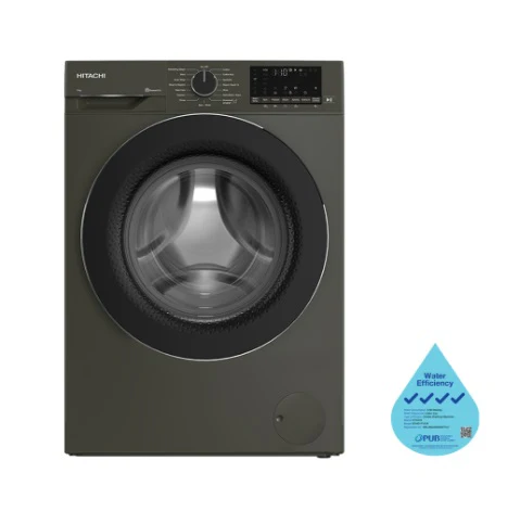 Hitachi R-VG690P7MS - GBK/GGR/GPW 550L Top Freezer Fridge + Hitachi BD-80YFVEM Front Loading - Washer Steam & Hygiene Easy Iron Inverter - Image 3