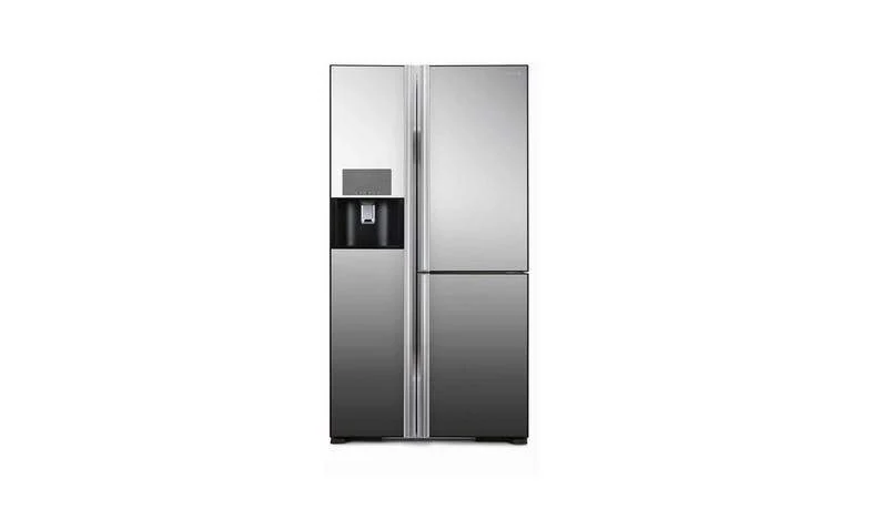 Hitachi RM700VAG9MSX-MIR (Gross 569L) Side-By-Side Refrigerator + BD90YAV 9kg Powered Inverter Front Load Washing Machine - Image 2