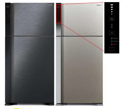 Hitachi R-V690P7MS-BSL/BBK BIG-2 Inverter Refrigerator - Image 4