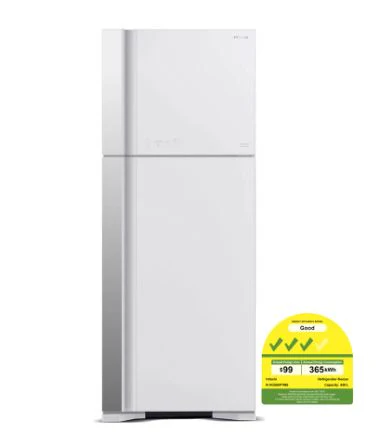 Hitachi R-VG560P7MS - GBK / GPW 450L Top Freezer Fridge - Image 4