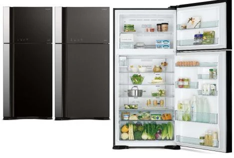 Hitachi RVG695P9MSX - GBK BIG-2 Glass Door Inverter Refrigerator - Image 7