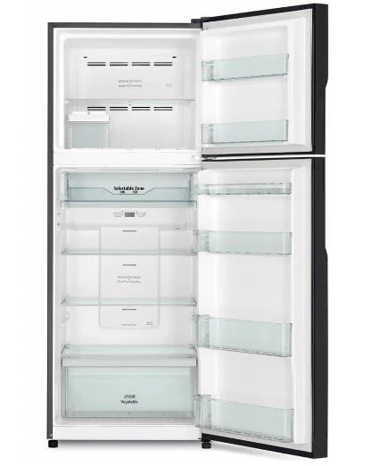 Hitachi RVGX480PMS9 - GBK / XRZ / XGR / MIR 2-Door Deluxe Glass Inverter Refrigerator - Image 10