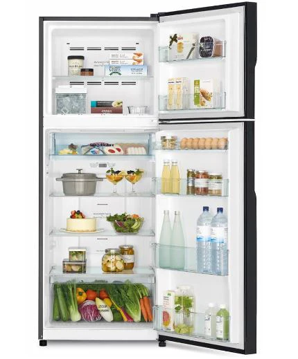 Hitachi RVGX480PMS9 - GBK / XRZ / XGR / MIR 2-Door Deluxe Glass Inverter Refrigerator - Image 9