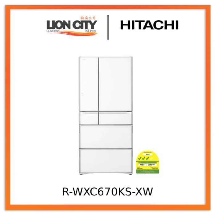 Hitachi RWXC670KS-XK/XW 525L Smart Multi-door Fridge - Image 3