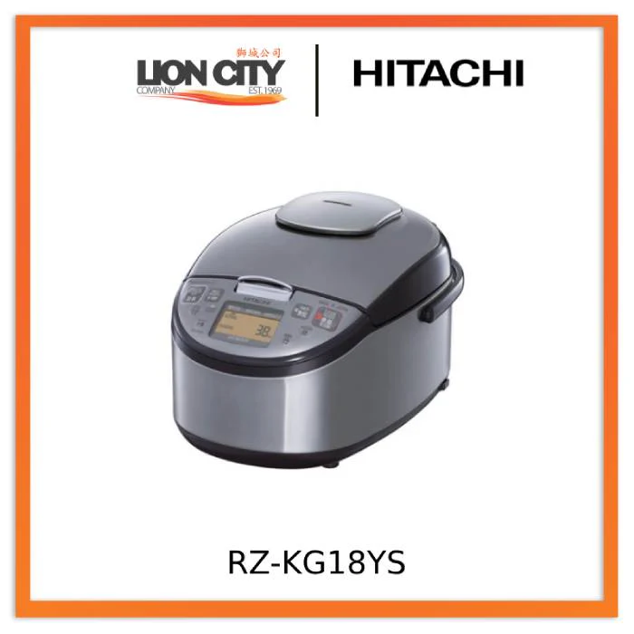 Hitachi RZ-KG18YS 1.8L Pressure & Steam Recycle Electric Rice Cooker