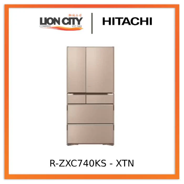 Hitachi RZXC740KS-X/XTN K Series 572L Smart Multi-door Fridge - Image 4