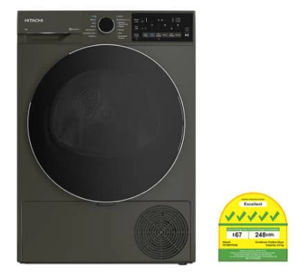 Hitachi TD-80XFVEM Tumble Dryer - Image 2