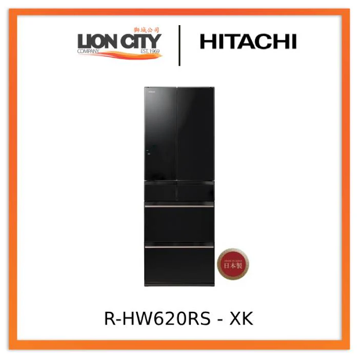 Hitachi R-HW620RS-X/XK/XW 416l Multi-door Fridge - Image 4