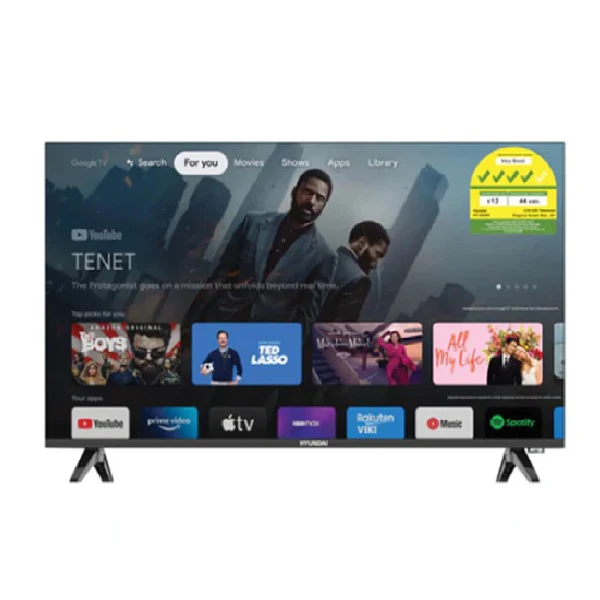 Hyundai HY-Q32G3 32" HD QLED Frameless Google TV - Image 2