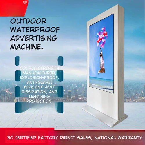 IP65 Waterproof Outdoor LED Advertising Screen 32‑85 Inch Options - Image 4