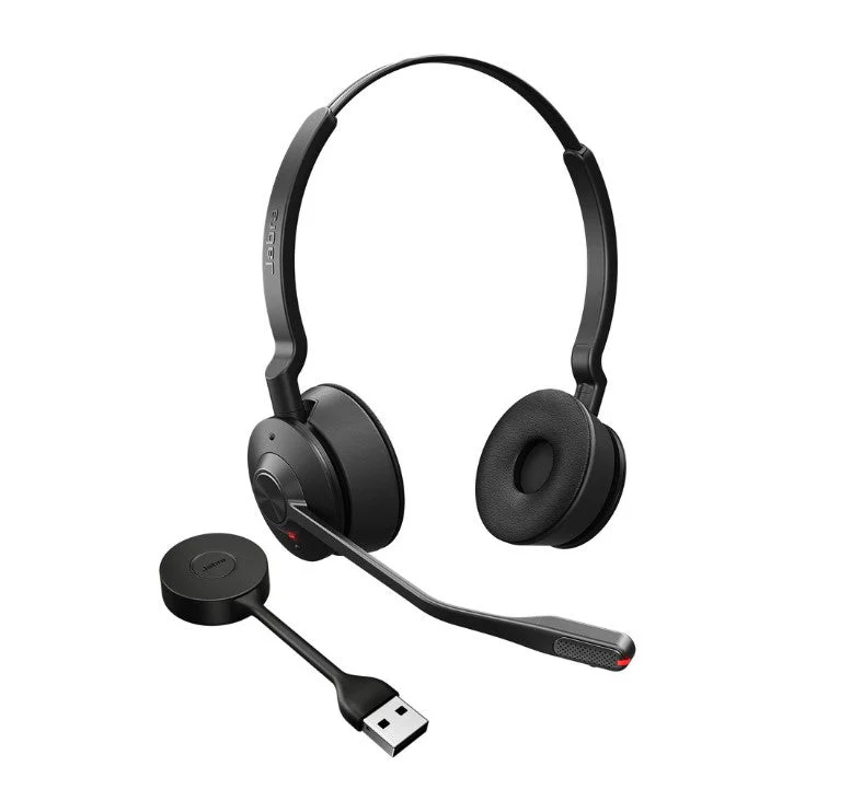 Jabra Engage 55 Mono UC Wireless ANC DECT Headset With Stand USB-A - Image 2