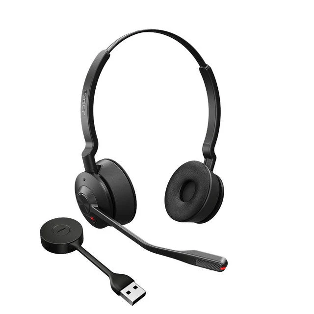 Jabra Engage 55 SE Stereo MS Wireless DECT Headset With Stand 9659-455-111 - Image 2