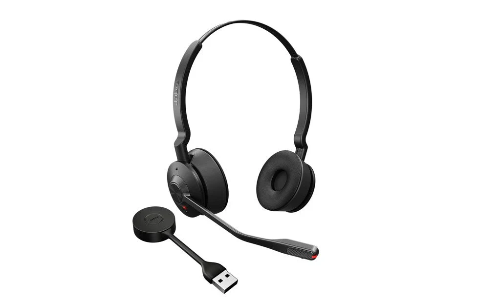 Jabra Engage 55 Stereo UC Wireless ANC DECT Headset USB-A