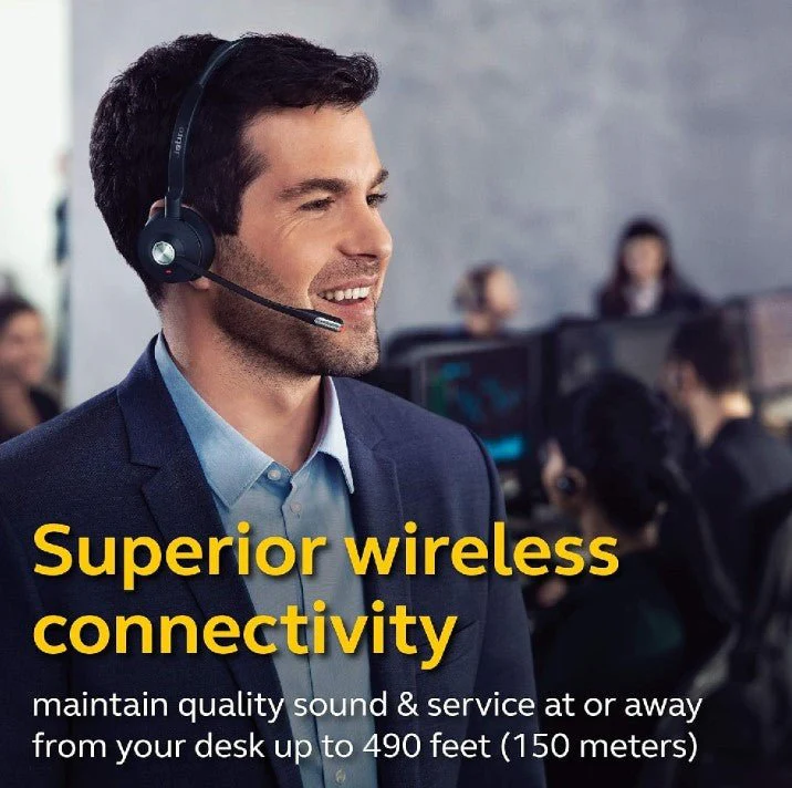 Jabra Engage 65 Mono Wireless DECT ANC Headset - Image 4