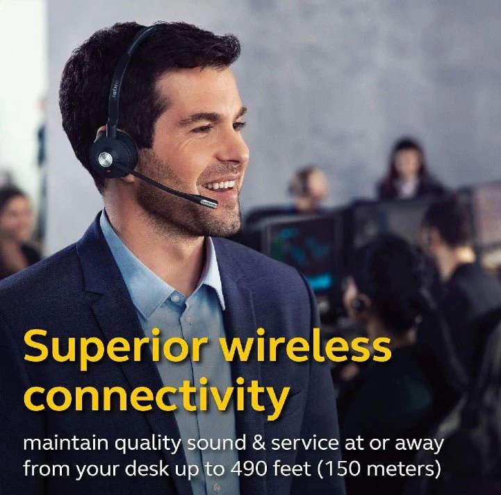Jabra Engage 65 Stereo Professional Wireless ANC DECT Headset - Image 4