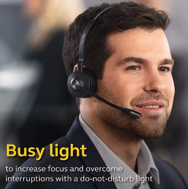 Jabra Engage 65 Stereo Professional Wireless ANC DECT Headset - Image 5