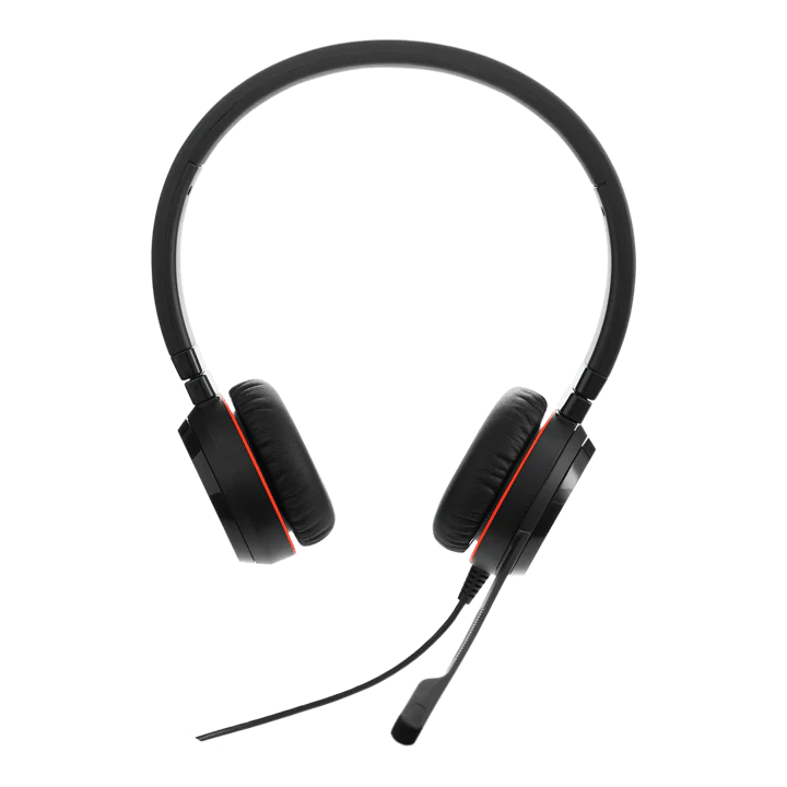 Jabra Evolve 20 SE MS Stereo Headset with USB-C/A Adapter - Image 2