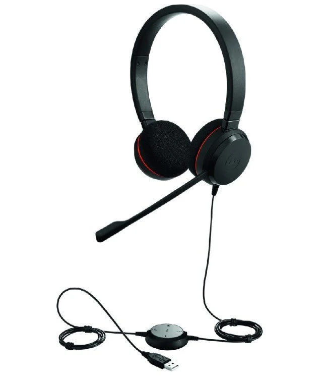 Jabra Evolve 20 SE MS Stereo Office Headset USB-A 4999-823-309 - Image 3