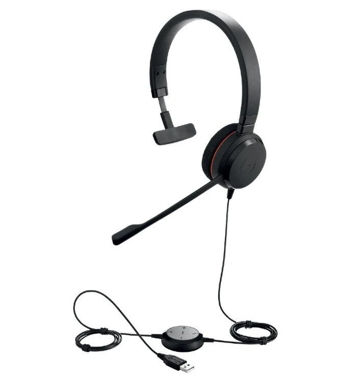 Jabra Evolve 30 II UC Mono Office Headset USB-A 3.5mm 5393-829-309 - Image 2