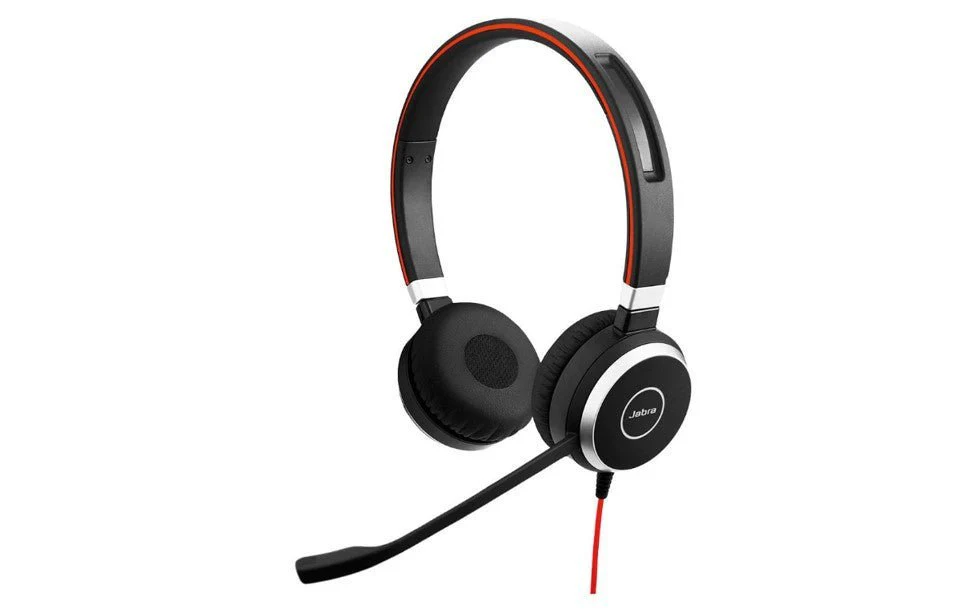 Jabra Evolve 40 MS Stereo Office Headset USB-C 3.5mm