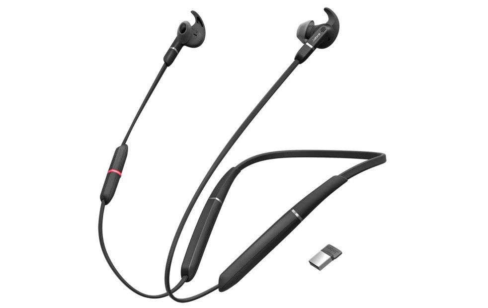 Jabra Evolve 65e MS Stereo Wireless Bluetooth Headset USB-A