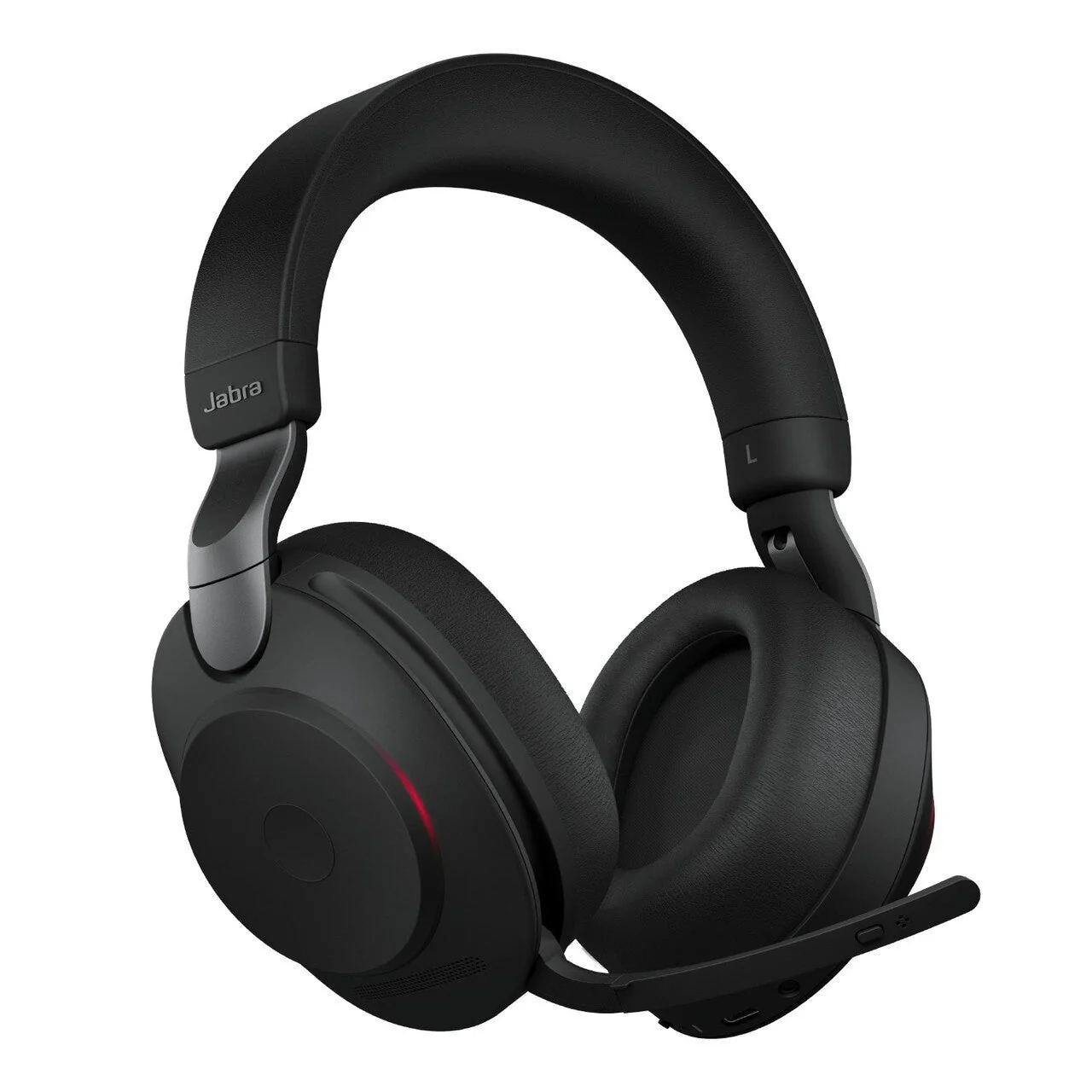 Jabra Evolve2 85 MS Stereo Wireless Bluetooth Headset with Charging Stand USB-C - Image 2