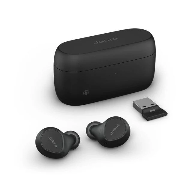 Jabra Evolve2 Buds MS ANC Earbuds with Charging Pad USB-A - Image 2