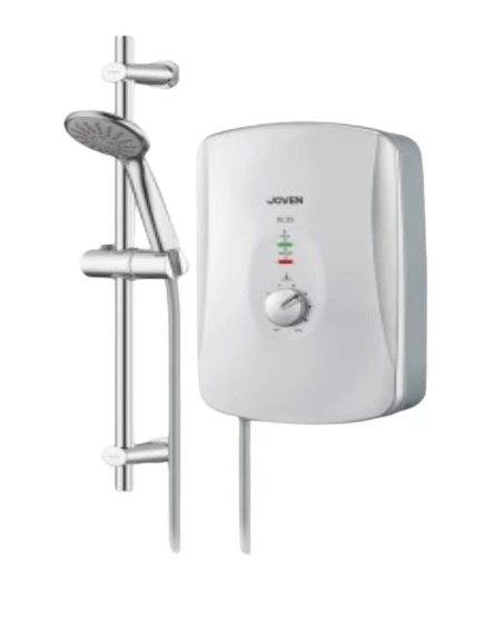 Joven SL30RS Silver/Grey Instant Water Heater with Rain Shower Set - Image 3