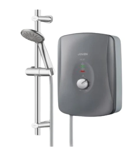 Joven SL30RS Silver/Grey Instant Water Heater with Rain Shower Set - Image 4