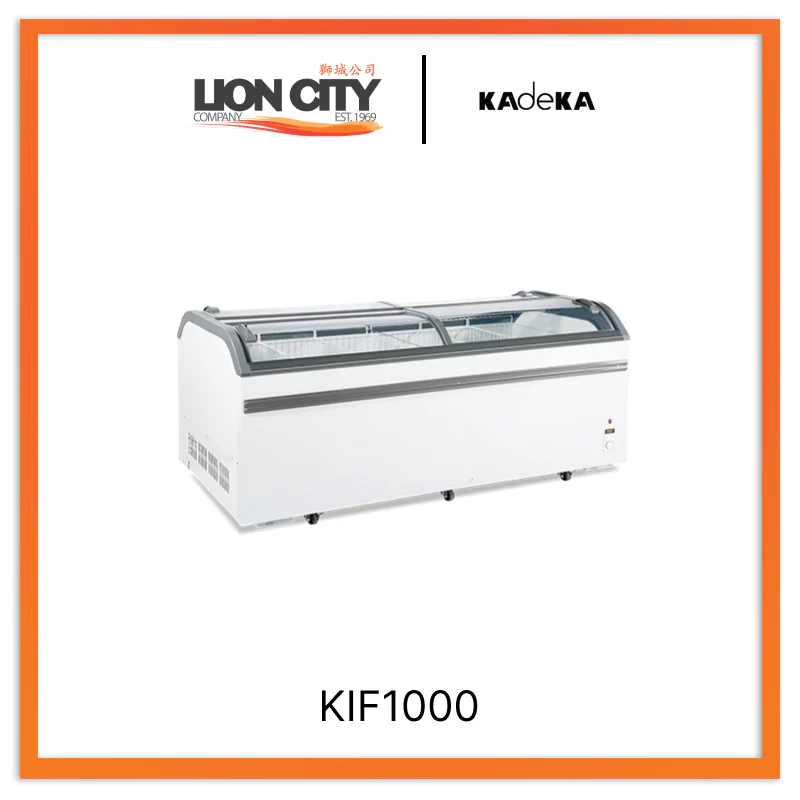 Kadeka KIF1000 750 Litres, Sliding Door Chest Freezer