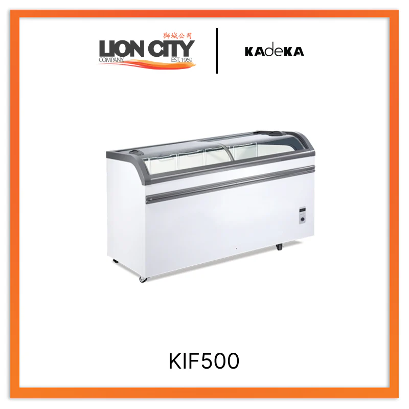 Kadeka KIF500 428 Litres, Sliding Door Chest Freezer
