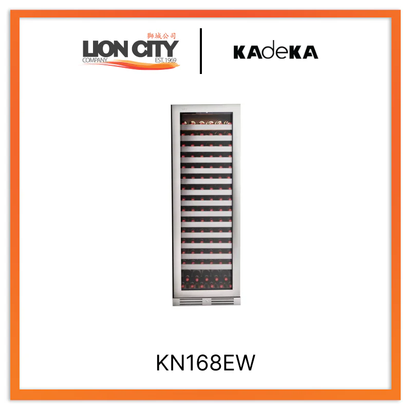 Kadeka KN168EW 165 Bottles Wine Chiller