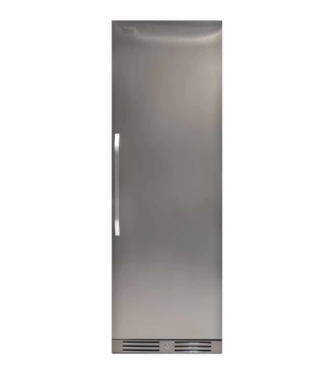Kadeka KN168EWS 196 Bottles Wine Chiller Steel Series with 5 Wooden Shelves - Image 2