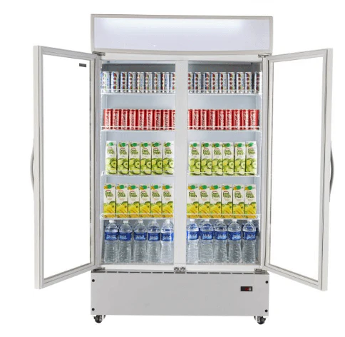 Kadeka KSC-1100W2 Upright Chiller Showcase 2 Doors - Image 3
