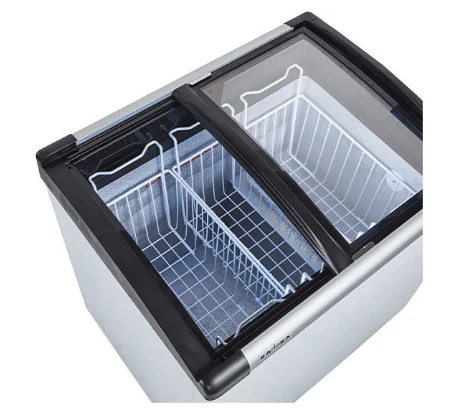 Kadeka KSF-180W Curved Glass Ice Cream Freezer - Image 3