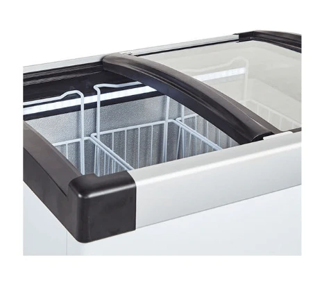 Kadeka KSF-180W Curved Glass Ice Cream Freezer - Image 4