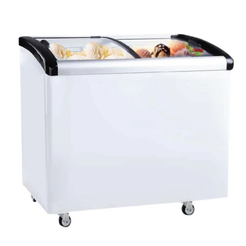 Kadeka KSF-300I Curved Glass Ice Cream Freezer - Image 2
