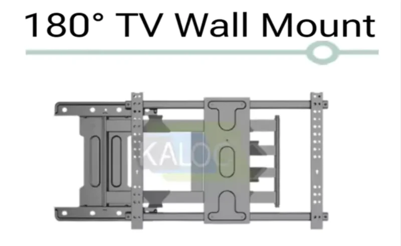 Kaloc KLC-DL90 55"-100" 90° DEGREES SWIVEL Long Arm TV Wall Mount, Extension TV BRACKET Swivel and Tilt, Full Motion Mount - Image 7