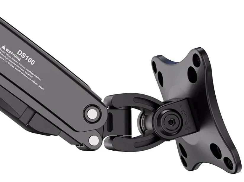 KALOC KLC-DS100 Foldable Computer Monitor Arm Stand Aluminum Monitor Riser - Image 3