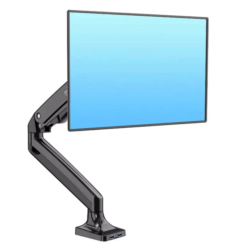 KALOC KLC-DS100 Foldable Computer Monitor Arm Stand Aluminum Monitor Riser - Image 4